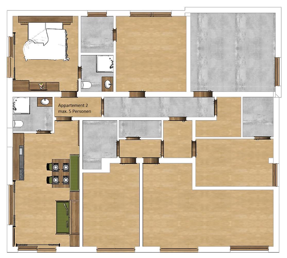 Appartements Alpin Заалбах-Хинтерглем Стая снимка